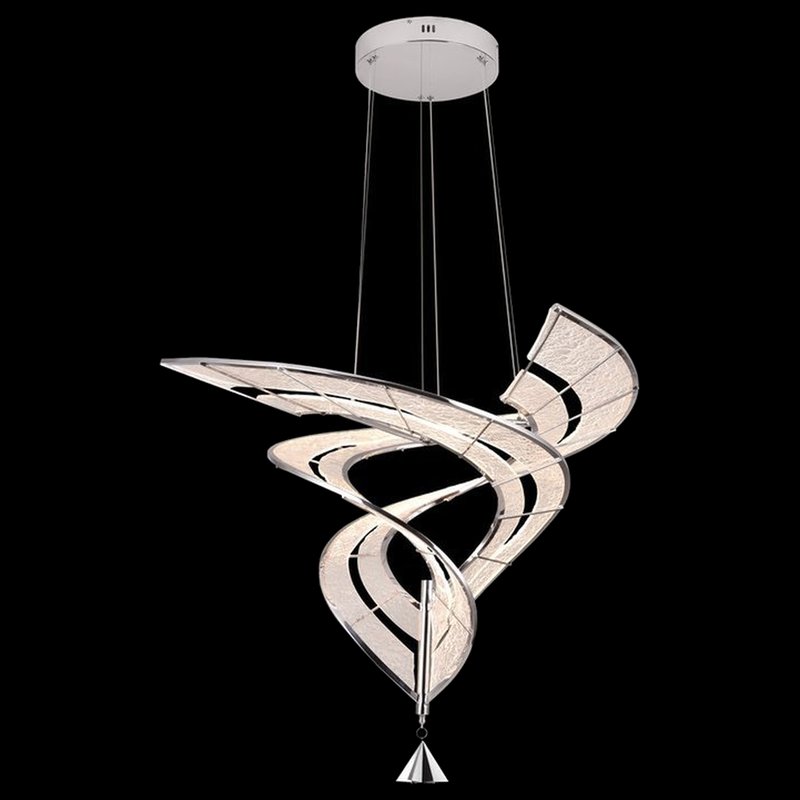 Swirl Acrylic Pendant Light